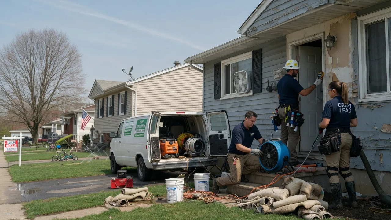 Flood Cleanup in Belle Plaine, KS near me